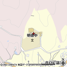 呉市立明徳中学校周辺の地図