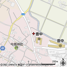 香川県三豊市豊中町本山甲267周辺の地図