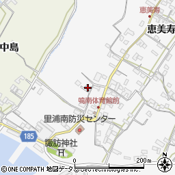 徳島県鳴門市里浦町里浦恵美寿43周辺の地図