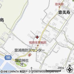 徳島県鳴門市里浦町里浦恵美寿47周辺の地図
