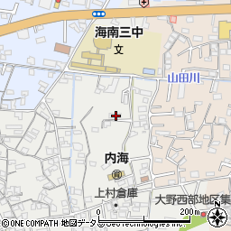 和歌山県海南市鳥居36周辺の地図