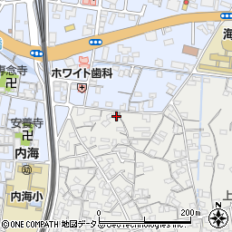和歌山県海南市鳥居162周辺の地図
