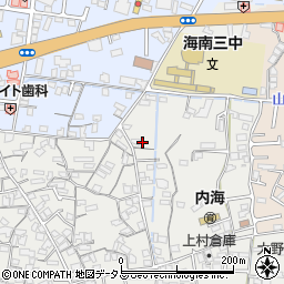 和歌山県海南市鳥居43周辺の地図