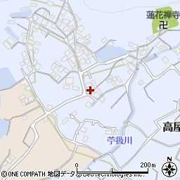 香川県観音寺市高屋町1242周辺の地図