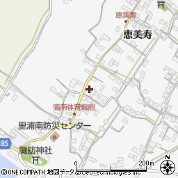 徳島県鳴門市里浦町里浦恵美寿263周辺の地図