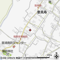 徳島県鳴門市里浦町里浦恵美寿261周辺の地図