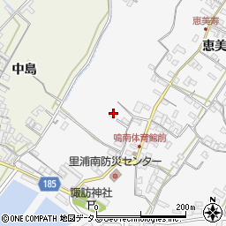 徳島県鳴門市里浦町里浦恵美寿42周辺の地図