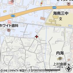 和歌山県海南市鳥居107周辺の地図