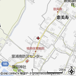 徳島県鳴門市里浦町里浦恵美寿49周辺の地図