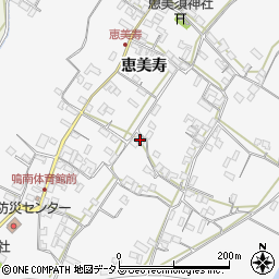 徳島県鳴門市里浦町里浦恵美寿318-2周辺の地図