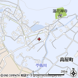 香川県観音寺市高屋町1248周辺の地図