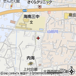 和歌山県海南市鳥居24周辺の地図