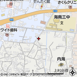 和歌山県海南市鳥居31周辺の地図