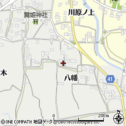 徳島県鳴門市大麻町板東八幡46周辺の地図
