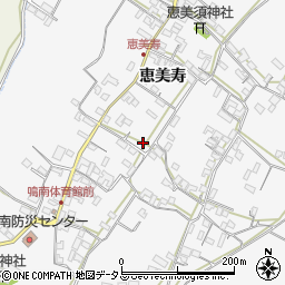 徳島県鳴門市里浦町里浦恵美寿255周辺の地図