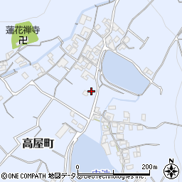 香川県観音寺市高屋町1638周辺の地図