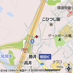 朝田829-3駐車場周辺の地図