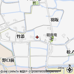 徳島県鳴門市大麻町松村羽坂25周辺の地図