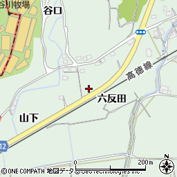 徳島県鳴門市大麻町桧六反田10周辺の地図