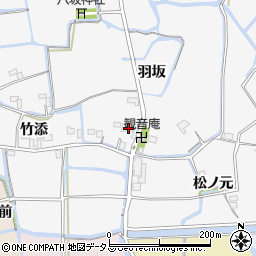 徳島県鳴門市大麻町松村羽坂35周辺の地図
