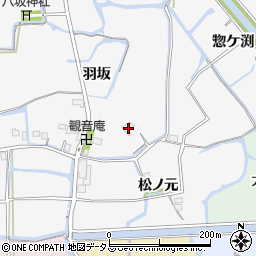 徳島県鳴門市大麻町松村羽坂55周辺の地図
