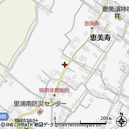 徳島県鳴門市里浦町里浦恵美寿50周辺の地図