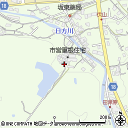 和歌山県海南市重根881周辺の地図