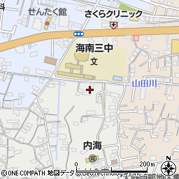 和歌山県海南市鳥居21周辺の地図