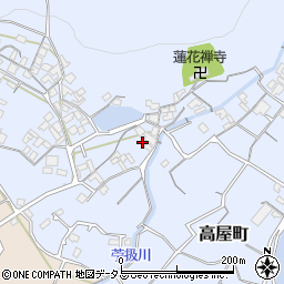 香川県観音寺市高屋町1261周辺の地図