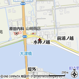 徳島県鳴門市大津町徳長水神ノ越1周辺の地図