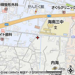 和歌山県海南市鳥居16周辺の地図