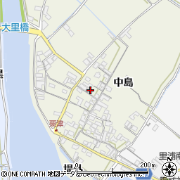 徳島県鳴門市里浦町粟津中島214周辺の地図