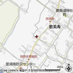 徳島県鳴門市里浦町里浦恵美寿74周辺の地図