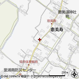 徳島県鳴門市里浦町里浦恵美寿75周辺の地図