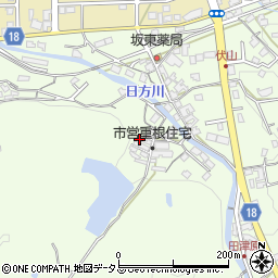 和歌山県海南市重根877-4周辺の地図