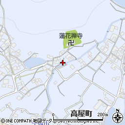 香川県観音寺市高屋町1285周辺の地図