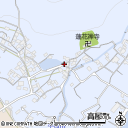 香川県観音寺市高屋町1263周辺の地図