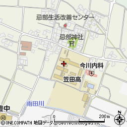 香川県三豊市豊中町笠田竹田259周辺の地図