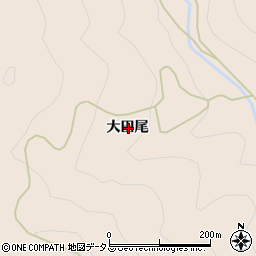 徳島県阿波市土成町宮川内大田尾周辺の地図