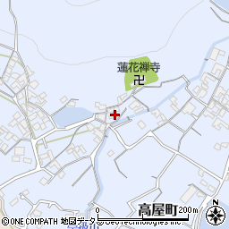 香川県観音寺市高屋町1283周辺の地図