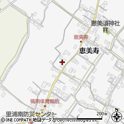 徳島県鳴門市里浦町里浦恵美寿76周辺の地図