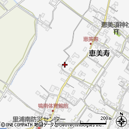 徳島県鳴門市里浦町里浦恵美寿73-2周辺の地図