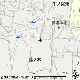 徳島県鳴門市大麻町板東藤ノ木46周辺の地図