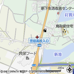 香川県三豊市豊中町笠田竹田36周辺の地図