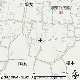 徳島県鳴門市大麻町板東采女130周辺の地図