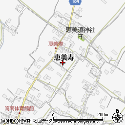 徳島県鳴門市里浦町里浦恵美寿242周辺の地図