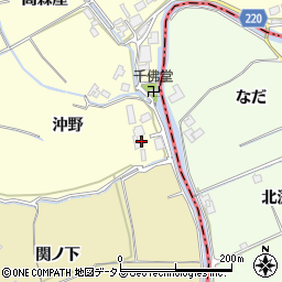 徳島県鳴門市大津町段関沖野周辺の地図