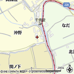 徳島県鳴門市大津町段関（沖野）周辺の地図