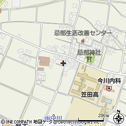 香川県三豊市豊中町笠田竹田431周辺の地図