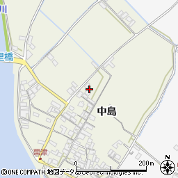 徳島県鳴門市里浦町粟津中島232-1周辺の地図